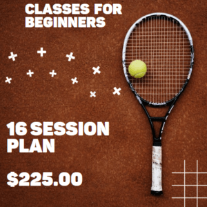 Ihtennis Classes For Beginners 16 session plan $225