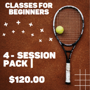 Ihtennis Classes For Beginners 4 Session Pack $120